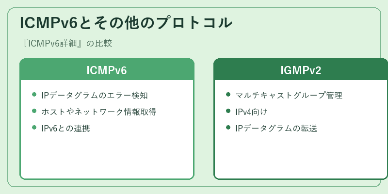 ICMPv6とその他のプロトコル