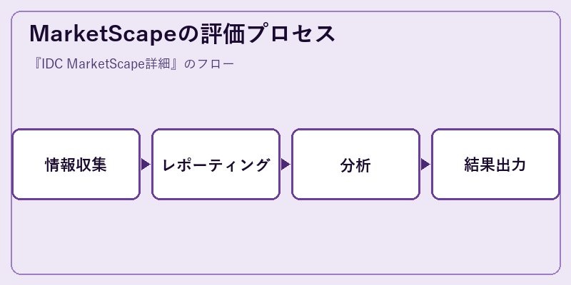 MarketScapeの評価プロセス