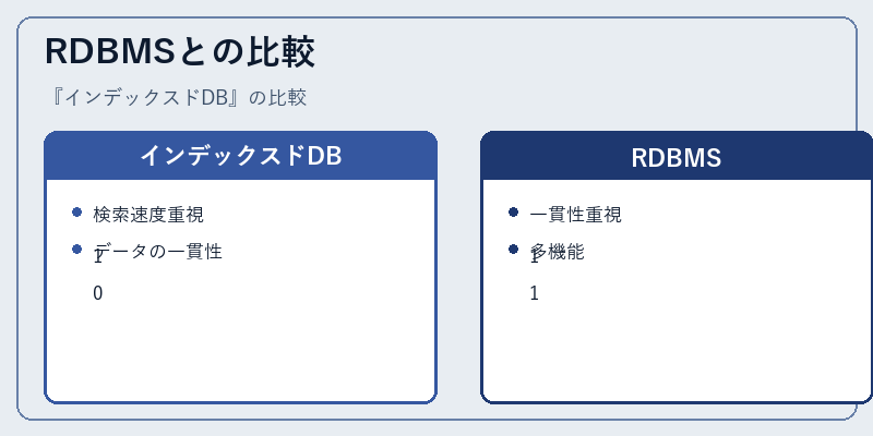 RDBMSとの比較