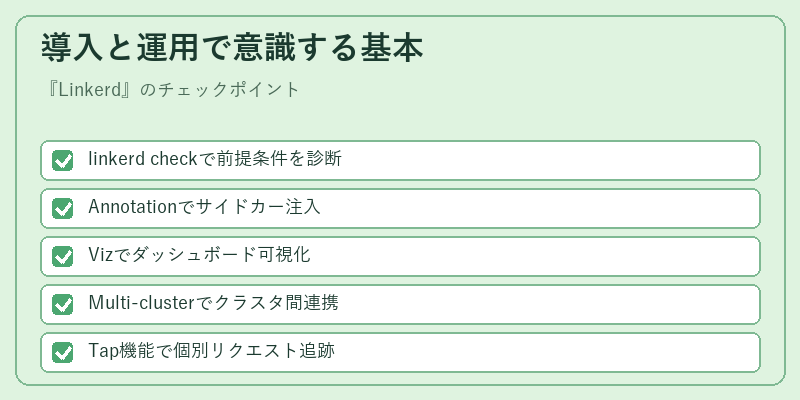 導入と運用で意識する基本