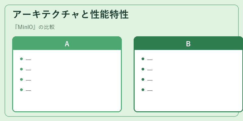 アーキテクチャと性能特性