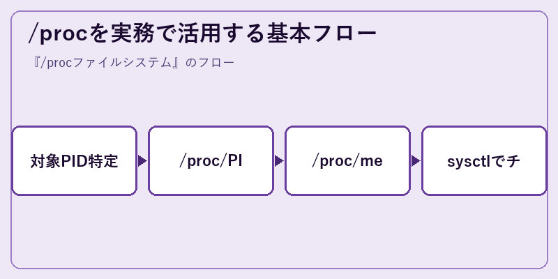 /procを実務で活用する基本フロー