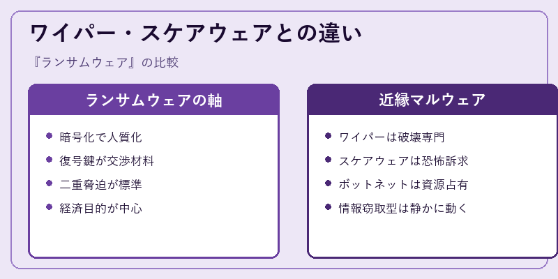 ワイパー・スケアウェアとの違い