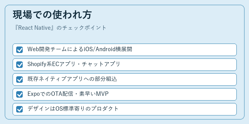 現場での使われ方