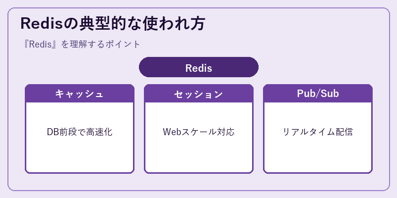 Redisの典型的な使われ方