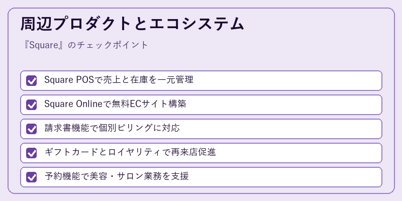 周辺プロダクトとエコシステム